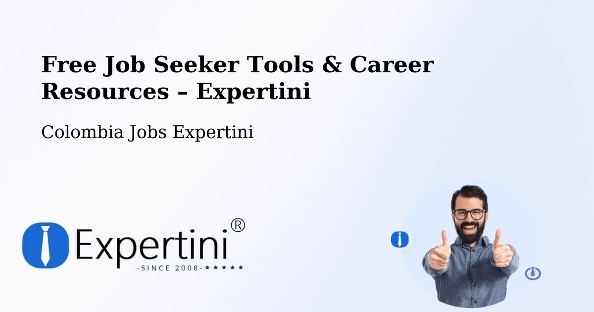 Free Job Seeker Tools & Career Resources – Paipa - Paipa, Colombia Jobs Expertini